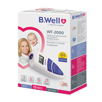 Термометр медицинский электронный "B.Well" WF-2000 инфракрасный лобный фото