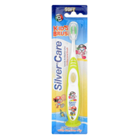 Зубная щетка "Silver care antibacterial" junior 2-6 лет ср. жест. фото