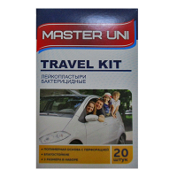 Master Uni пластырь Travel Kit бактерицидный набор фото