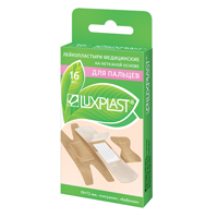 Лейкопластырь "Luxplast" на нетканной основе для пальцев и ладоней набор (3 вида) фото