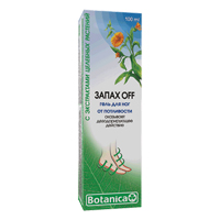 Гель для ног "Запах OFF" серии "Botanica" от потливости ног 100мл фото