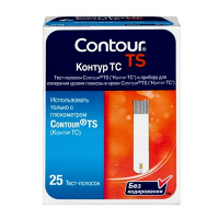Contour TC (Контур ТС) тест полоски к глюкометру фото
