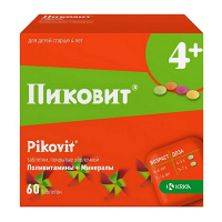 Пиковит таблетки фото