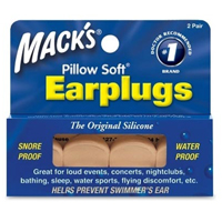Беруши "MackS" "Pillow Soft" противошумные силиконовые (пара) фото