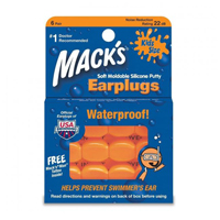 Беруши "MackS" "Pillow Soft" противошумные силиконовые для детей (пара) фото