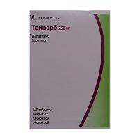 Тайверб таблетки 250мг фото
