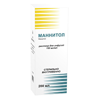 Маннитол раствор для инъекций 150мг/мл 200мл фото