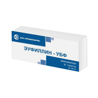 Эуфиллин-УБФ таблетки 150мг фото
