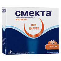Смекта порошок апельсиновый 3г/3,76г фото
