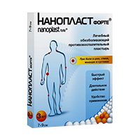 Нанопласт Форте пластырь 7х9см фото