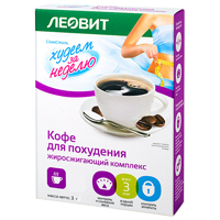 Леовит "Худеем за неделю" кофе 3г фото