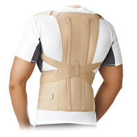 Корректор осанки ортопед. с 2-мя металл. ребрами жесткости TLSO -250(A) длин. разм. L черный фото