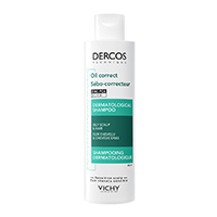 VICHY "Dercos Technique" шампунь уход "Oil Correct" Регулирующий для жирных волос 200мл фото