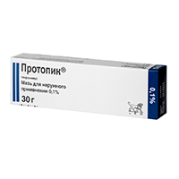 Протопик мазь 0,1% 30г фото