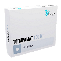 Топирамат таблетки 100мг фото