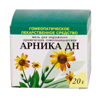 Арника ДН мазь для наружного применения гомеопатическая 20г фото