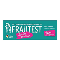 Frautest Double Control тест на беременность тест-полоски фото