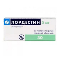 Лордестин таблетки 5мг фото