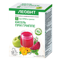 Леовит кисель "При гриппе" 20г фото