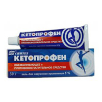 Кетопрофен гель 5% 30г фото