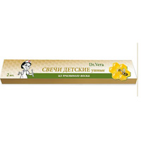Доктор Вера свечи ушные детские фото