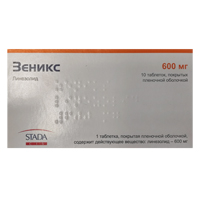Зеникс таблетки 600мг фото