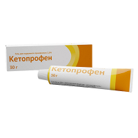 Кетопрофен гель 2,5% 30г фото