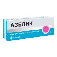 Азелик гель 15% 5г фото