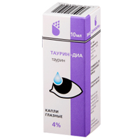 Таурин-ДИА капли 4% 10мл фото