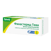 Финастерид-Тева таблетки 5мг фото