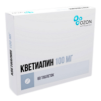 Кветиапин таблетки 100мг фото