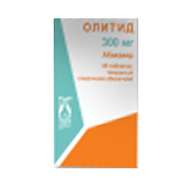 Олитид таблетки 300мг фото