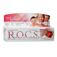 ROCS Medical гель Minerals для детей со вкусом клубники 45г фото