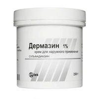 Дермазин крем 1% 250г фото