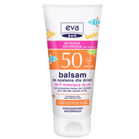 Бальзам для загара "Eva Sun" для детей от 6 месяцев SPF50 150мл фото