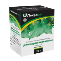 Корневища с корнями Диоскореи кавказской "Лекра-Сет" измельченные 25г фото