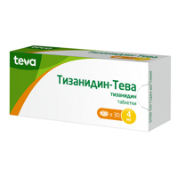 Тизанидин-Тева таблетки 4мг фото