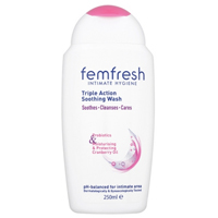Гель для интимной гигиены "Femfresh" Soothing Wash (смягчающее) 250мл фото