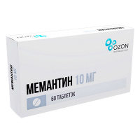 Мемантин таблетки 10мг фото