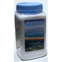 Соль Мертвого моря "Mineralia" для ванн и пилинга 500г фото