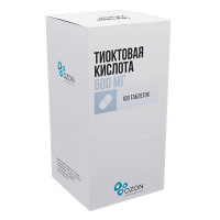Тиоктовая кислота таблетки 600мг фото