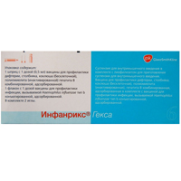 Инфанрикс Гекса суспензия для инъекций 0,5мл/доза 1доза фото