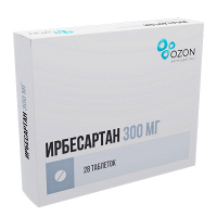 Ирбесартан таблетки 300мг фото