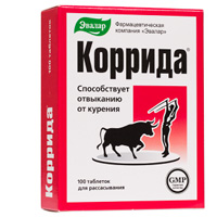 Коррида таблетки по 0,53г фото