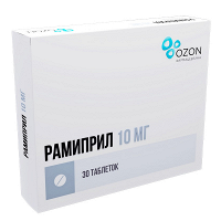 Рамиприл таблетки 10мг фото