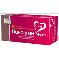 Панангин Форте таблетки 316мг+280мг фото