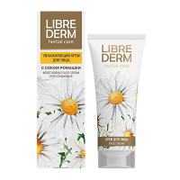 Librederm "Herbal Care" крем увлажняющий с ромашкой 75мл фото