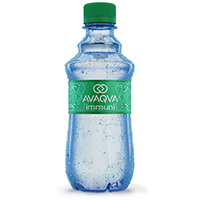 Вода питьевая "AVAQVA" Immuni слабогазированная 330мл фото