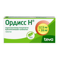 Ордисс Н таблетки 12,5мг+16мг фото