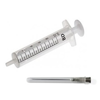 Шприц Leiko двухкомпонентный Luer-Slip 10мл с иглой 21G 1 1/2 (0,8х38мм) фото